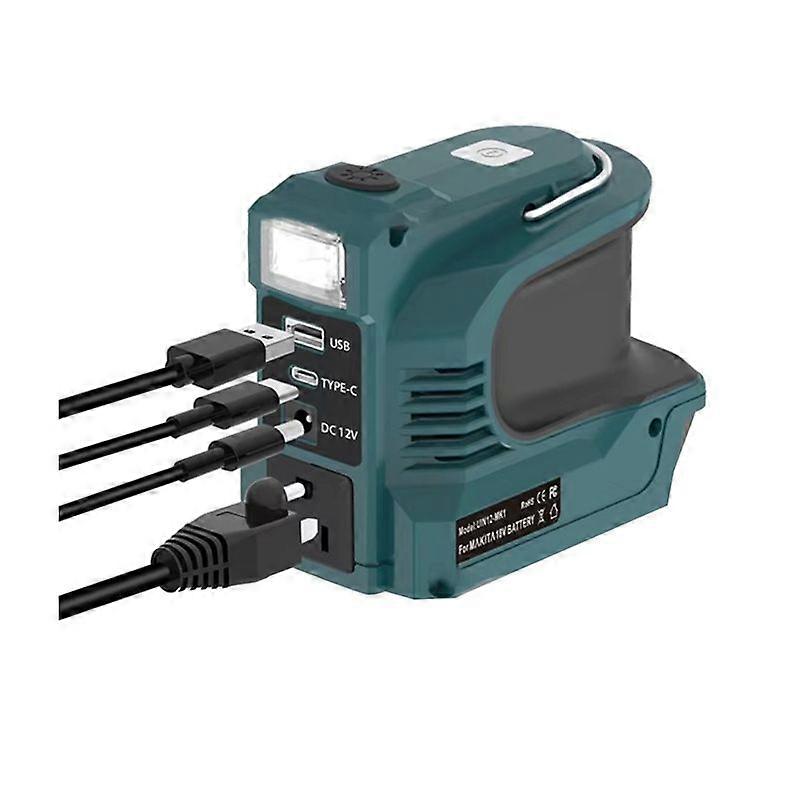 220V Inverter Power Station for 18V Battery 220W EU Plug