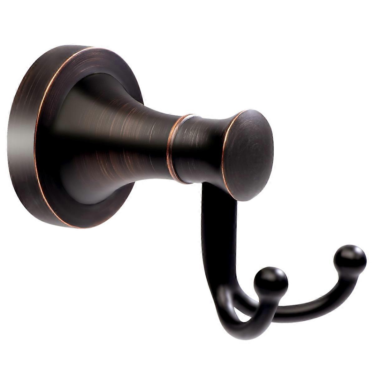 Bronze Towel Hooks, Bathroom Robe Hook Oil Rubbed, Heavy Duty Double