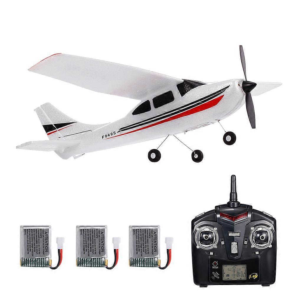 F949S 3CH RC Airplane 500mm Wingspan White EPP Foam Model