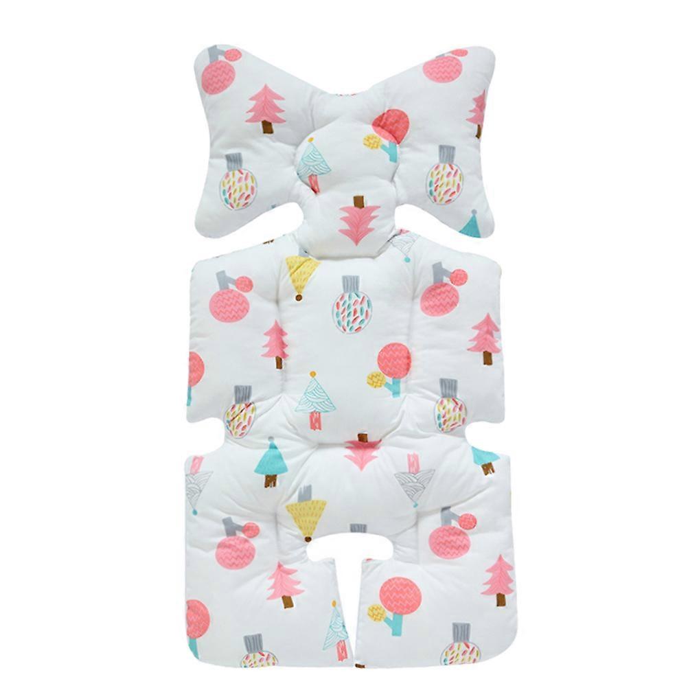 Baby Stroller Cushion Mat Cotton Pad for Seat Use Assorted Color Function 1Pcs