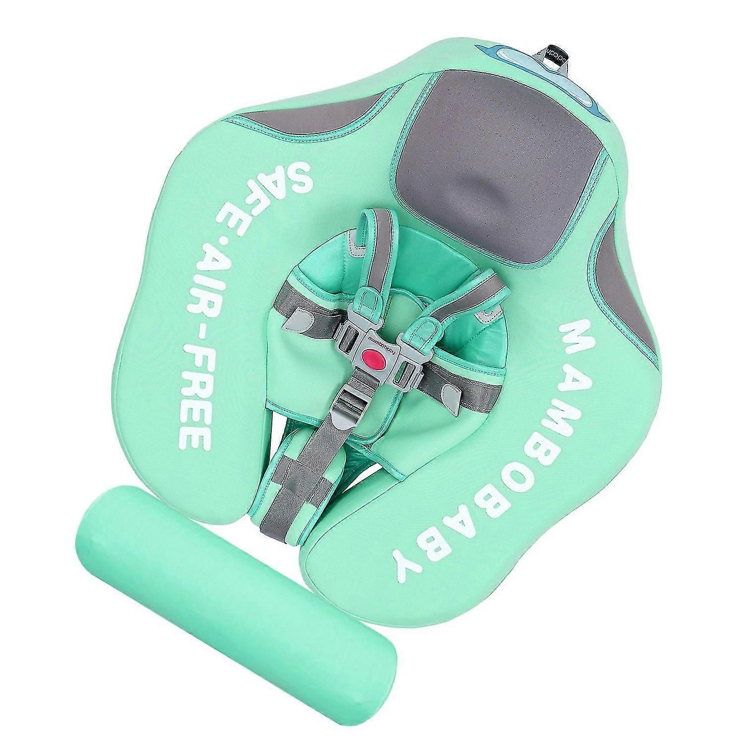 Non-Inflatable Baby Float Infant Lying Swimming Ring Pool Swim Trainer with Tail Float for 3-24 Mont