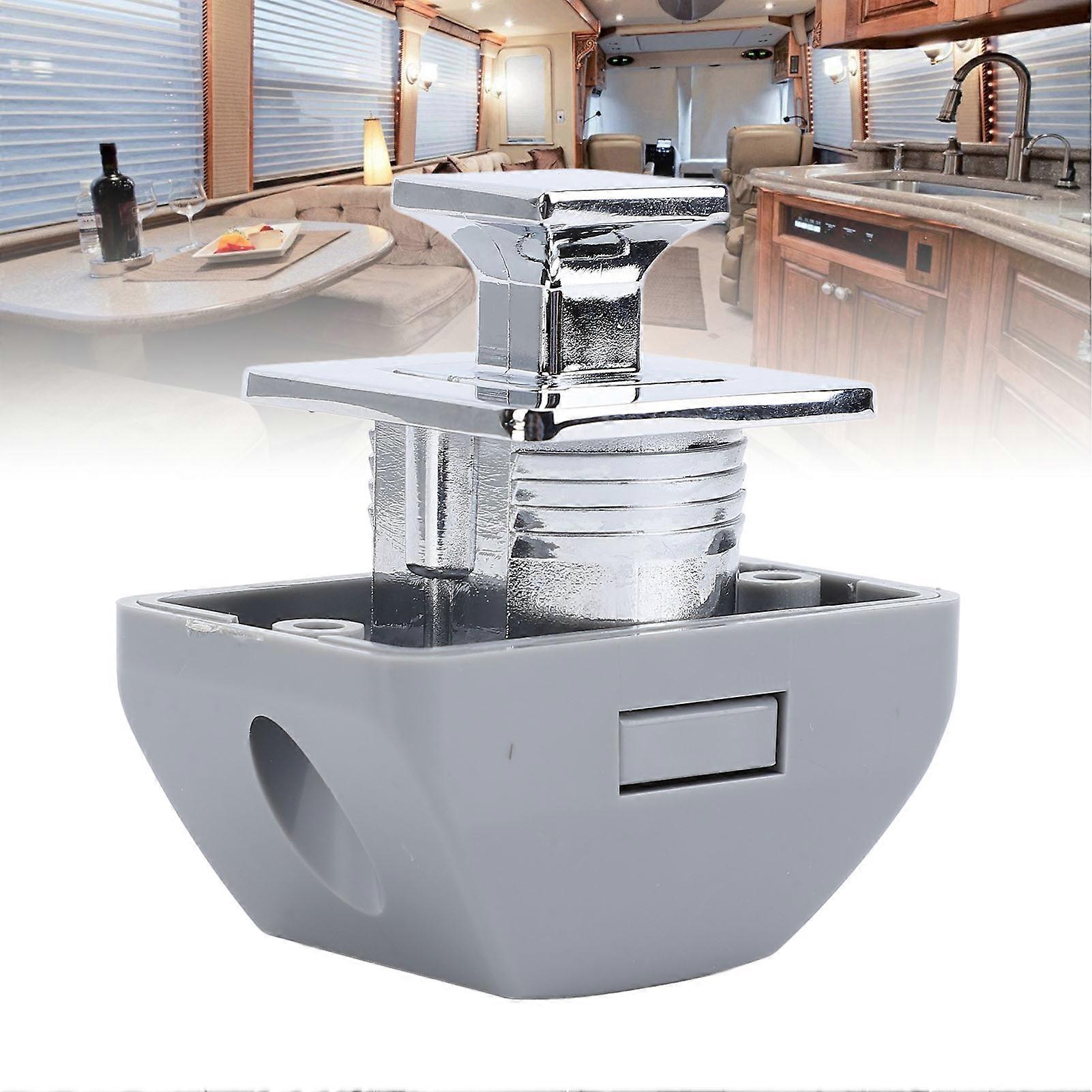 RV Push Cabinet Lock Metall schlüsselloser Riegel für Caravan Boot Campervan