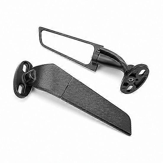 High-Visibility Wide-Angle Rearview Mirror with Clear Perspective for Motorcycles
