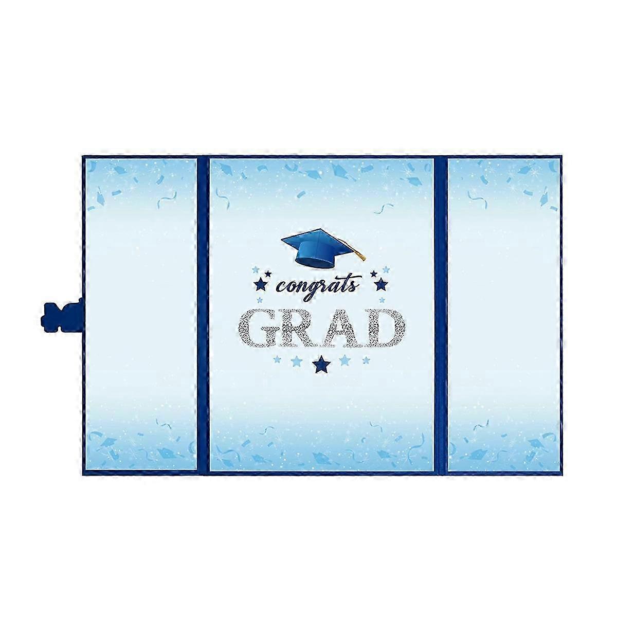 2024 Graduation Guest Book Alternative, Blue