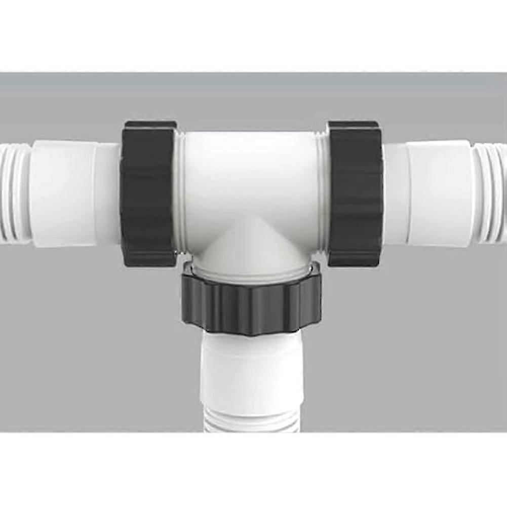 2pcs 1.5Inch Pool Hose Connector Plunger Valves