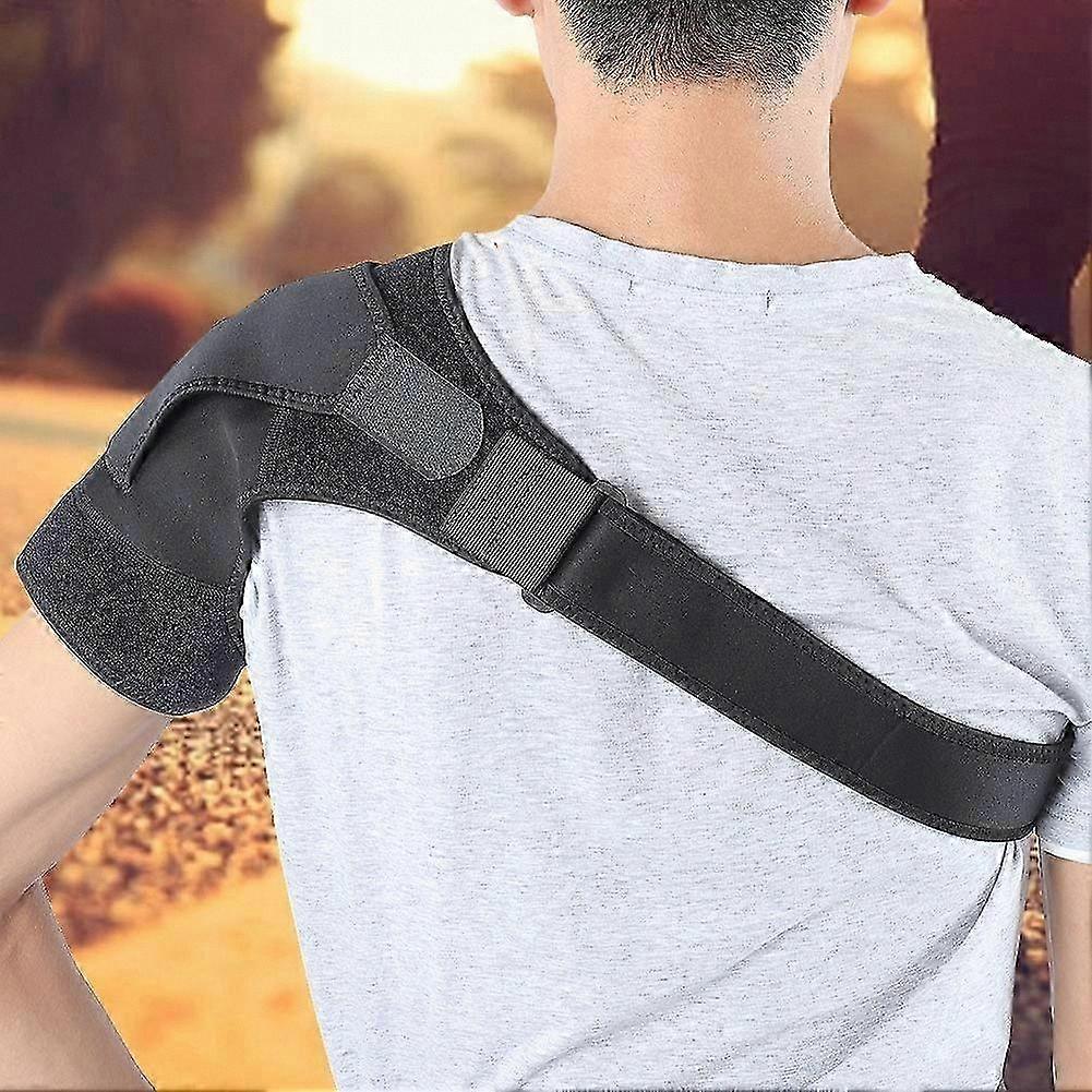 Adjustable Shoulder Stabilizer for Comfort and Support - Universal Fit with Secure Strap