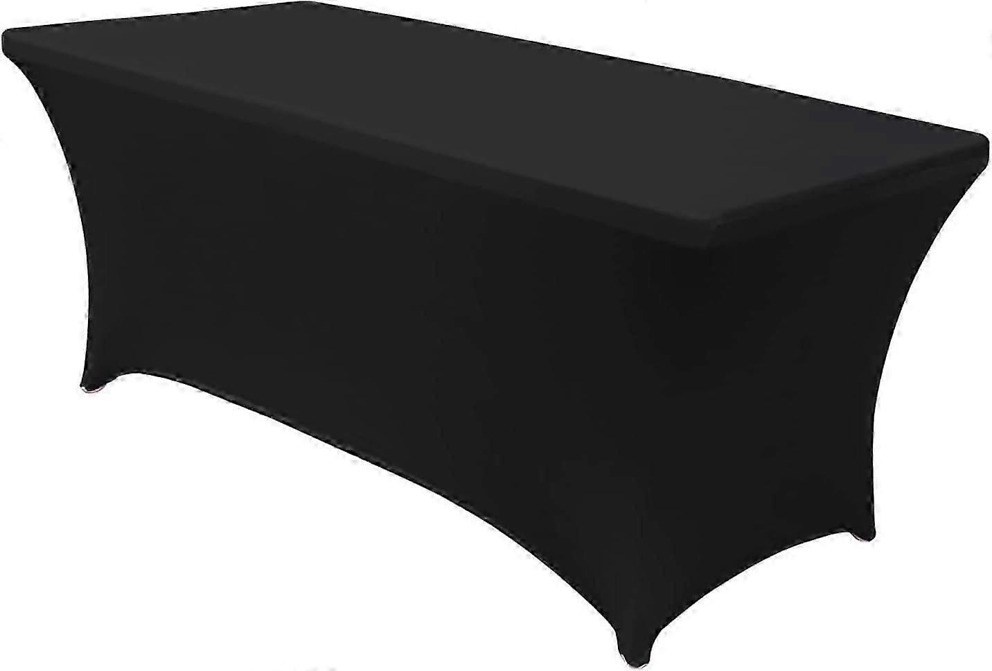 Spandex Table Cover 6ft Fitted Stretch Polyester Tablecloth