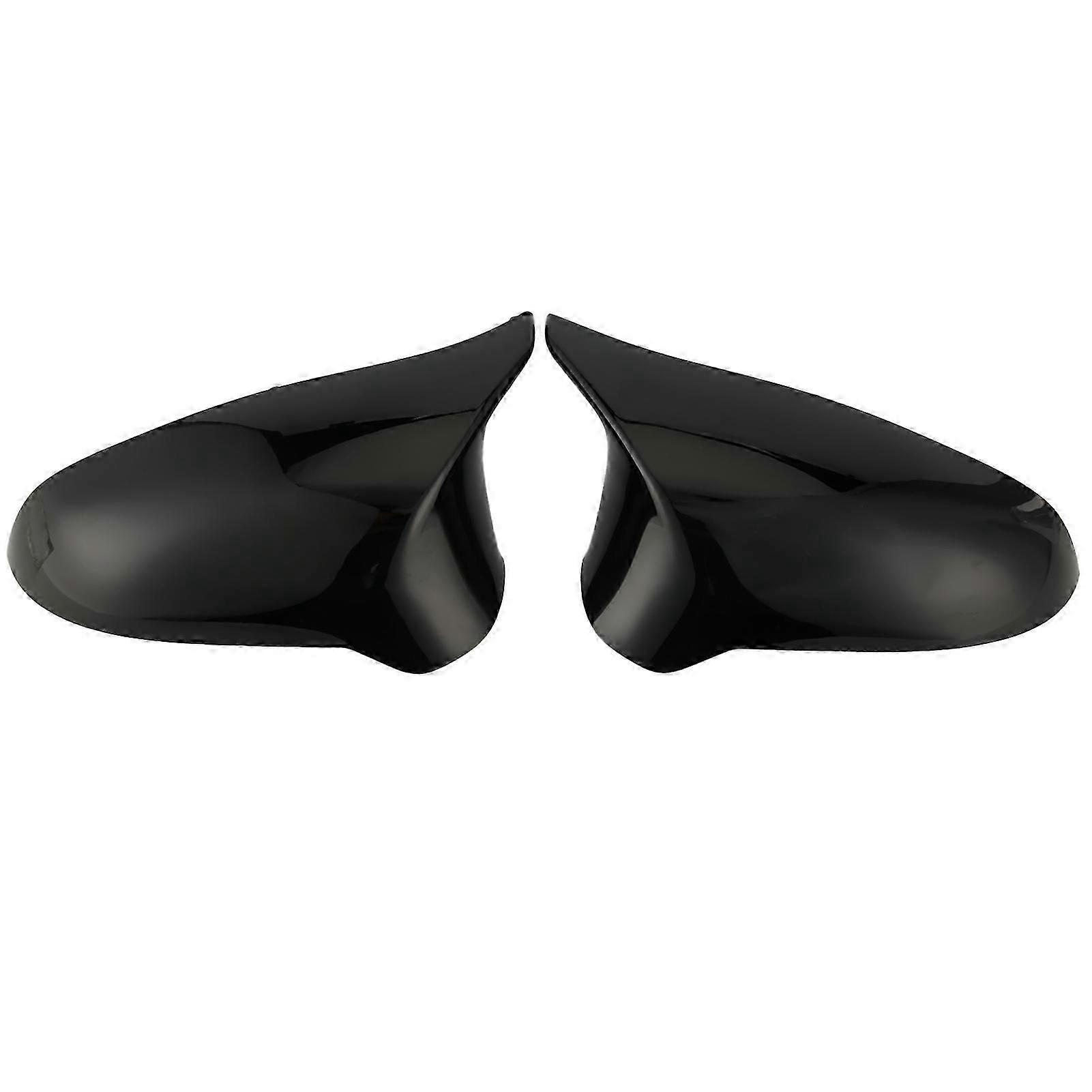 1 Pair Side Rear View Mirror Cover Cap Left Hand Drive Fit Suitable for F80 F82 20152019 Gloss Black