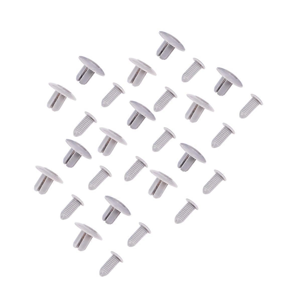 50Pcs Plastic Rivets for Car Bumper Fixator for Automobiles Auto Bumper