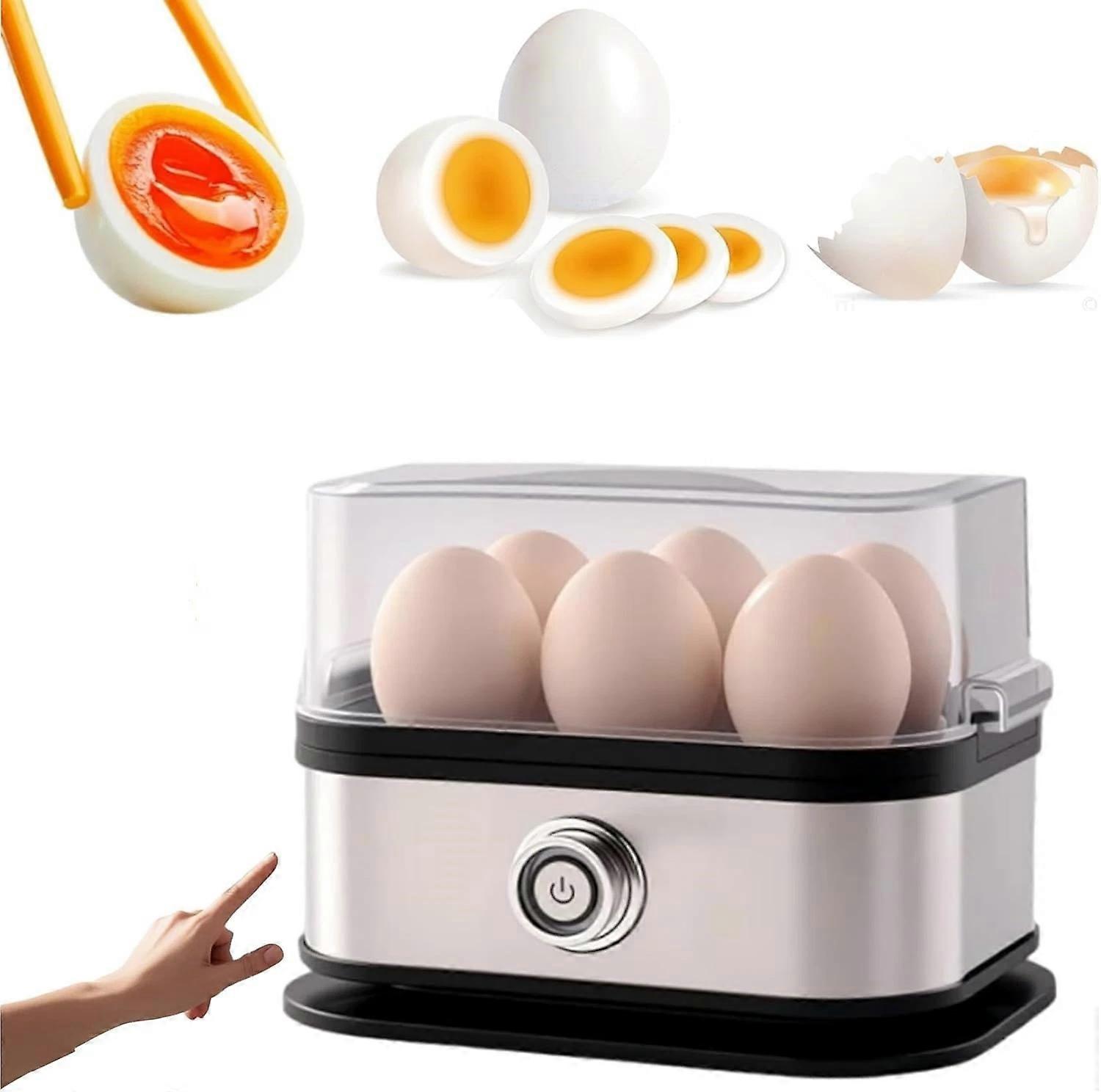 Halreactody Egg Cooker , Multifunctional Stainless Steel Egg Cooker