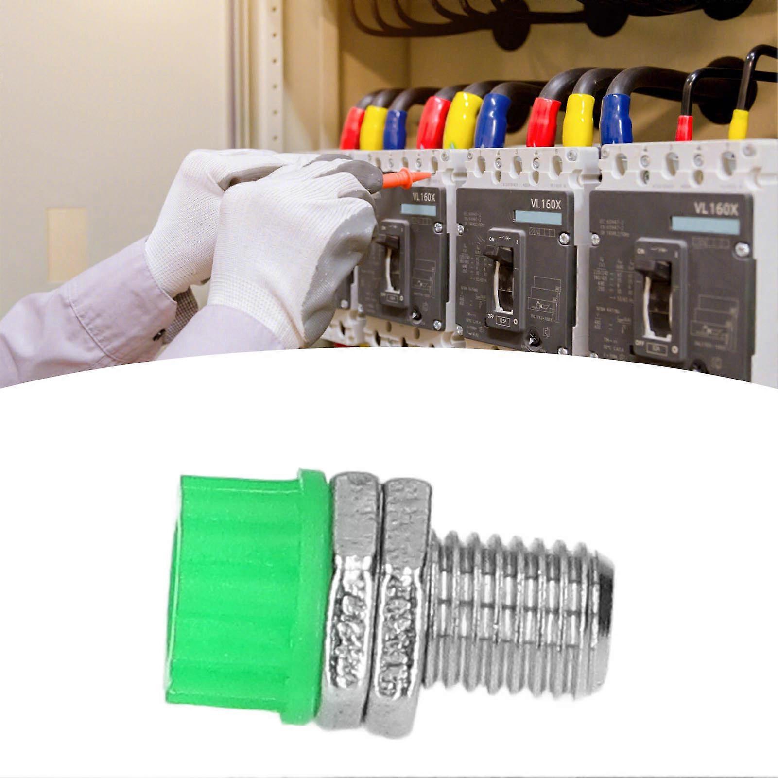 100Pcs 4mm Green Banana Plug Binding Post Terminals 15mm