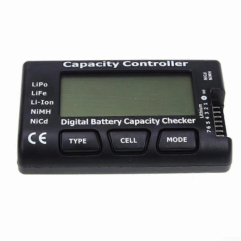 Voltage Tester For RC Car Batteries LiPo And LiIon Monitoring Digital Voltage Meter For RC Batteries