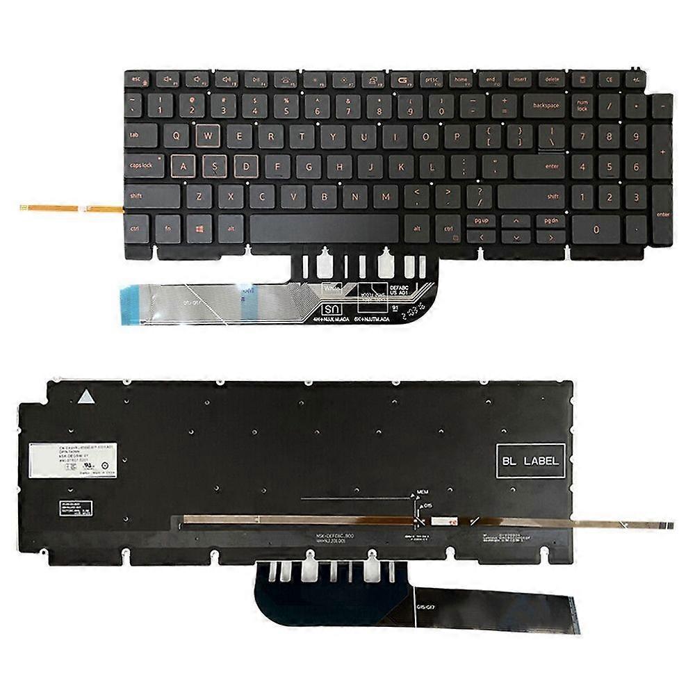 Spanish Version Laptop Keyboard For Dell Latitude 7400 3400 5400 7410 5401