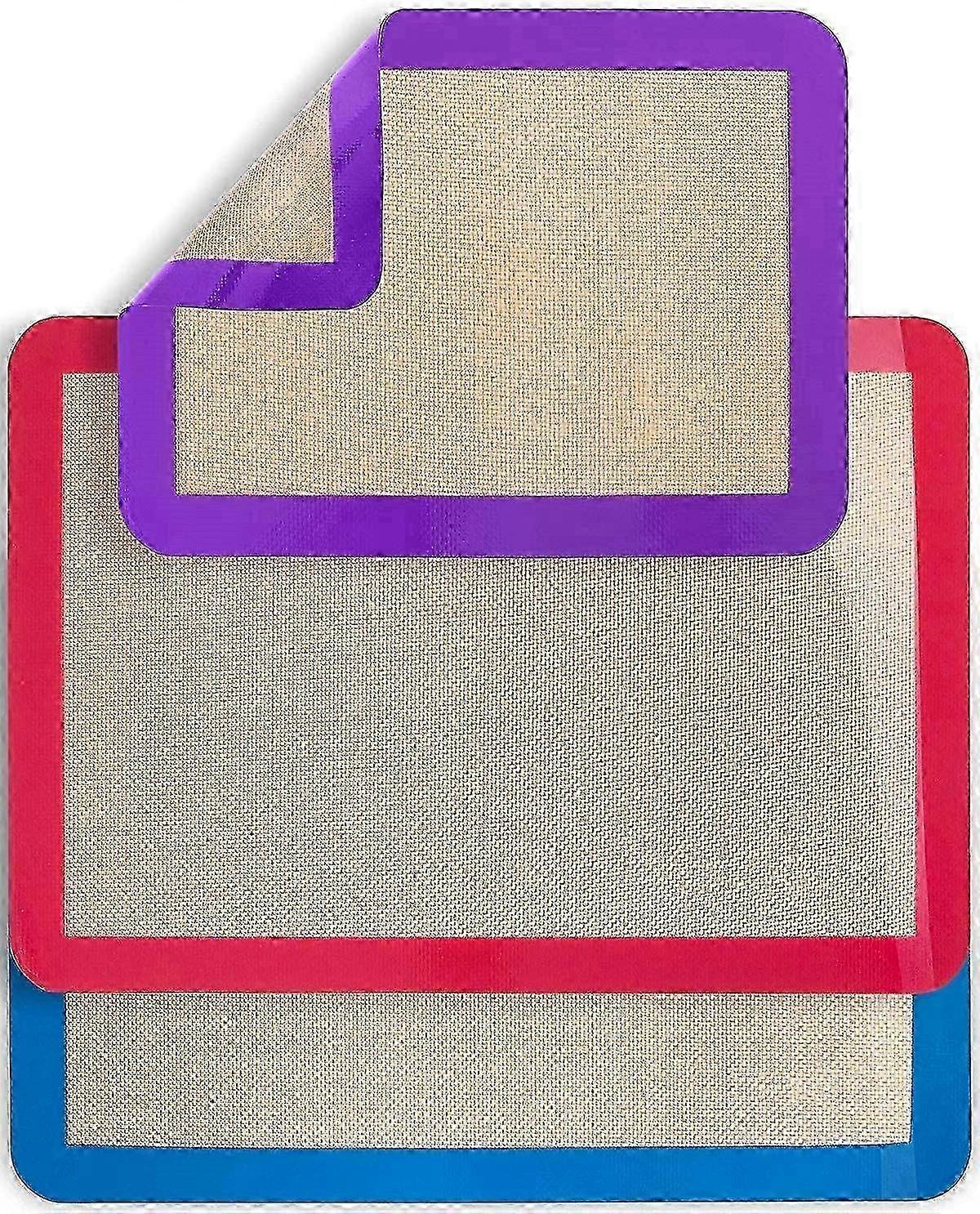 Silicone Baking Mat Set - Non-Stick, BPA Free Sheets..