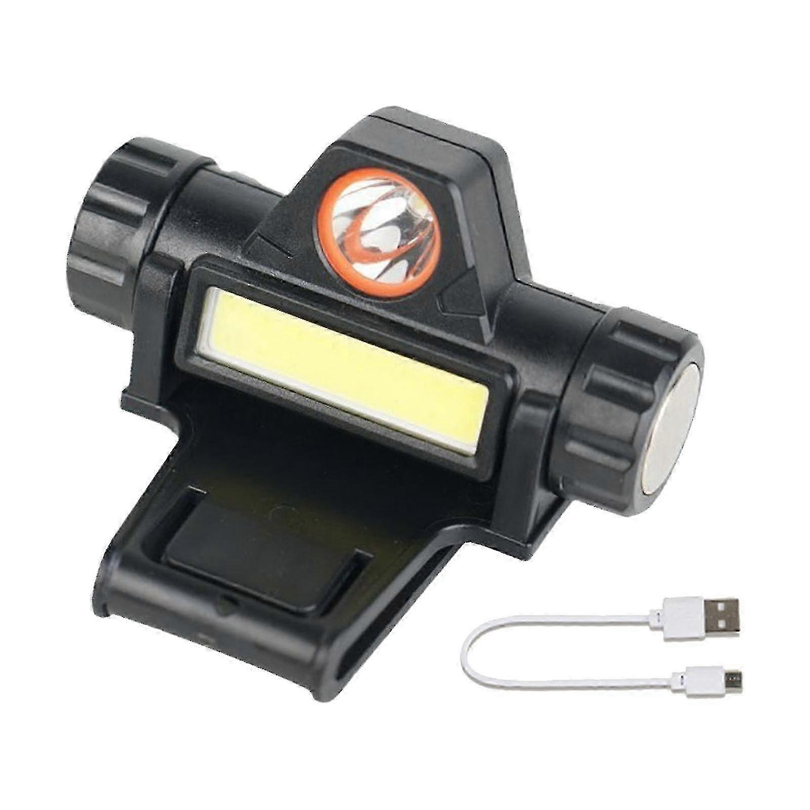 Sturdy Rechargeable Headlamp for Welding Hard Hat Comfortable Multipurpose LED Work Light