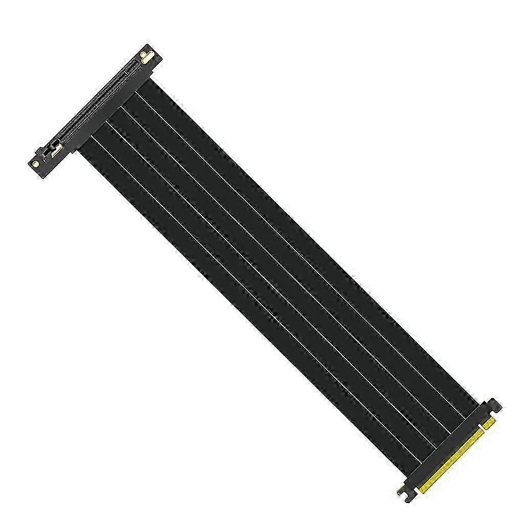 High-performance 90 180 Graphics Card Extension Cable w/ antijam PCI-E 4.0