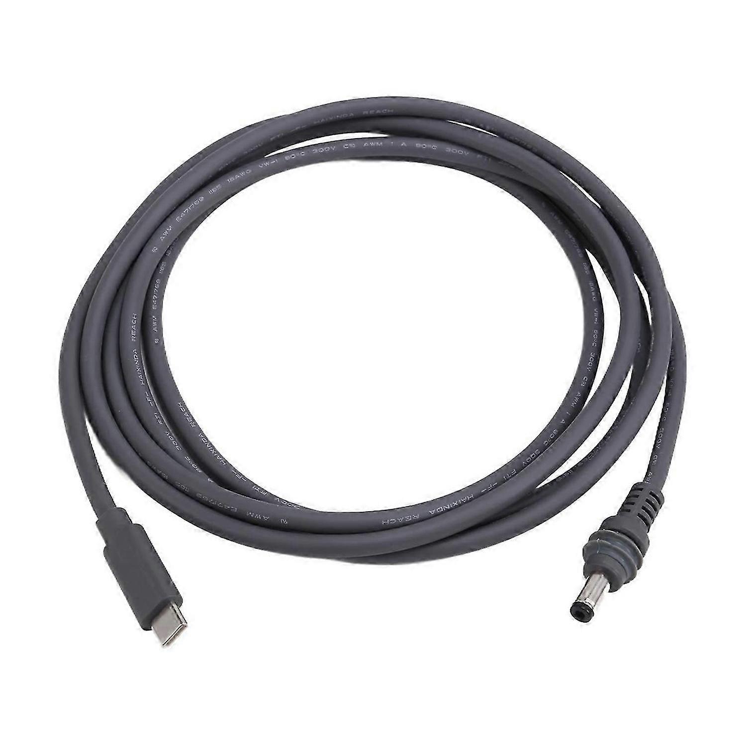 For 2M USB-C to DC Power Cable Waterproof, USB-C Input Compatible with Gen3 Mini