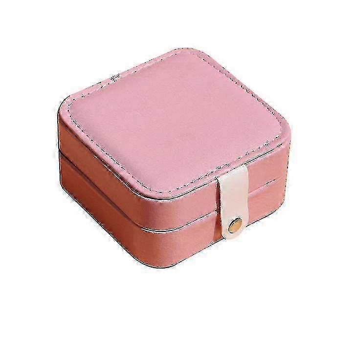 2025 Pu Simple Single-layer Creative Portable Jewelry Storage Box