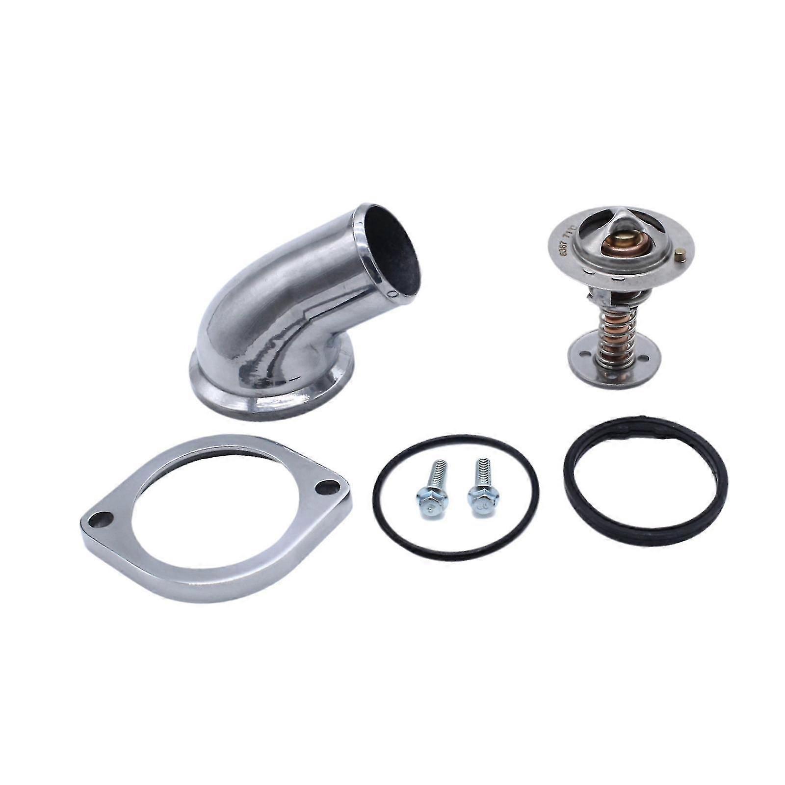 Swivel Water Neck Housing and Thermostat Kit Accessory for Chevy LS LS1
