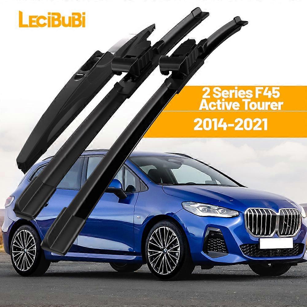 For BMW 2 Series F45 Active Tourer 2014-2021 1set Front & Rear Windshield Wiper Blades Windscreen Wipers 2015 2016 2017 2018