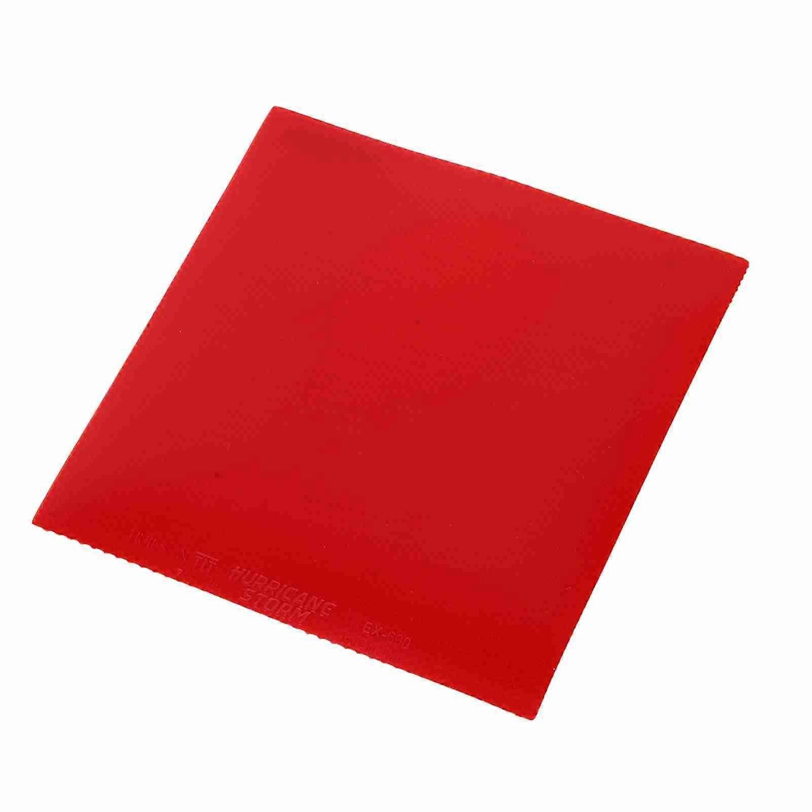 Table Tennis Rubber Ping Pong Rubber Rackets Sports(red)