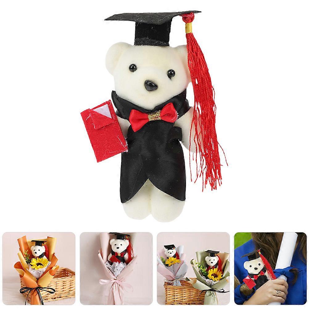 Mini Plush Graduation Bears Soft Toy for Graduation Keepsakes 6 Pieces