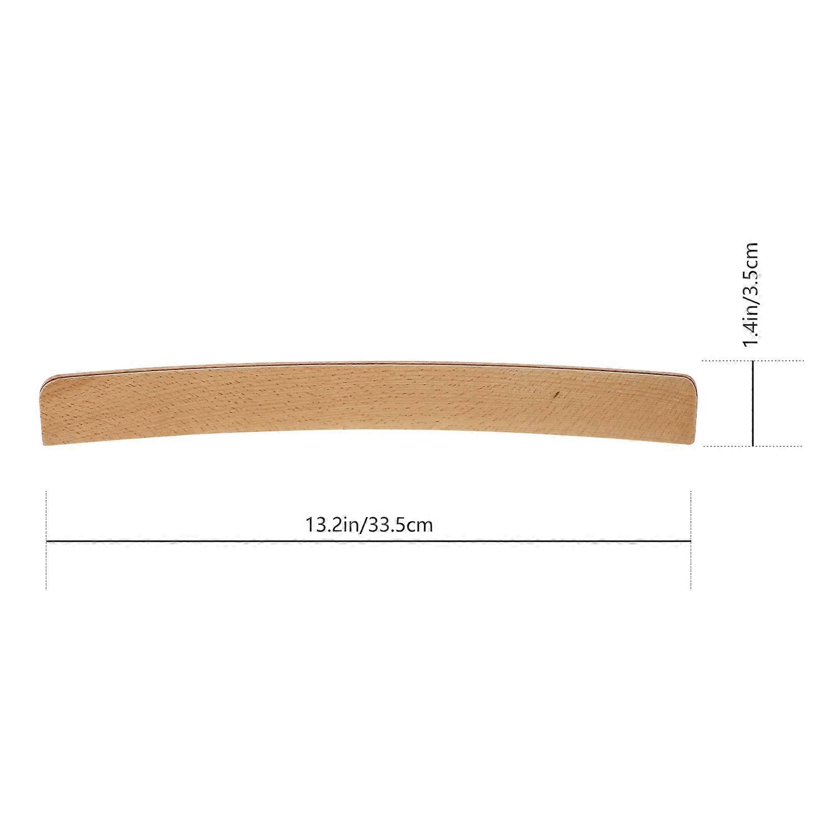 Game Card Holder Playing Card Stand for Card Games Home Supply Wood Light Brown with Card Holding Function 1Pcs