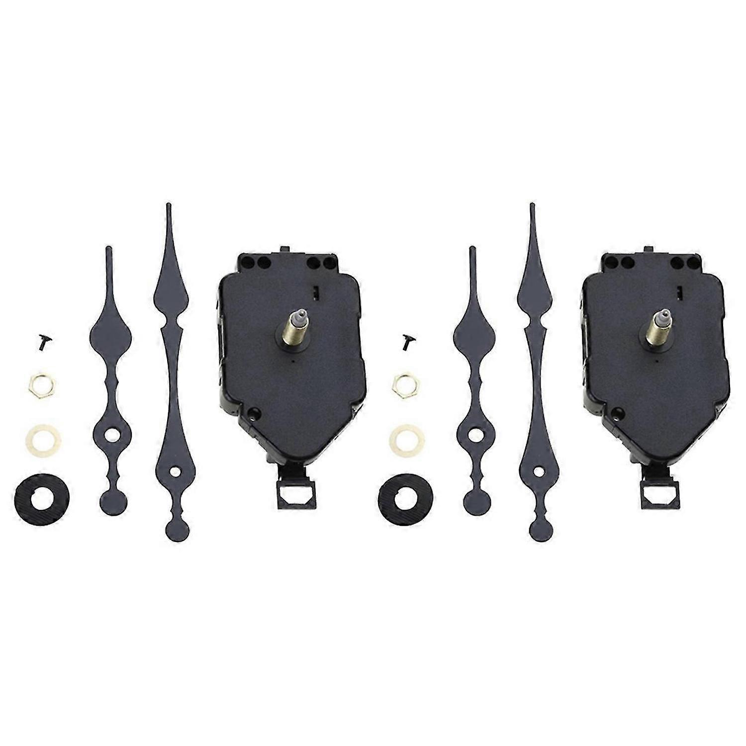 2 Set DIY Clock Movement Kit Replacement Parts A