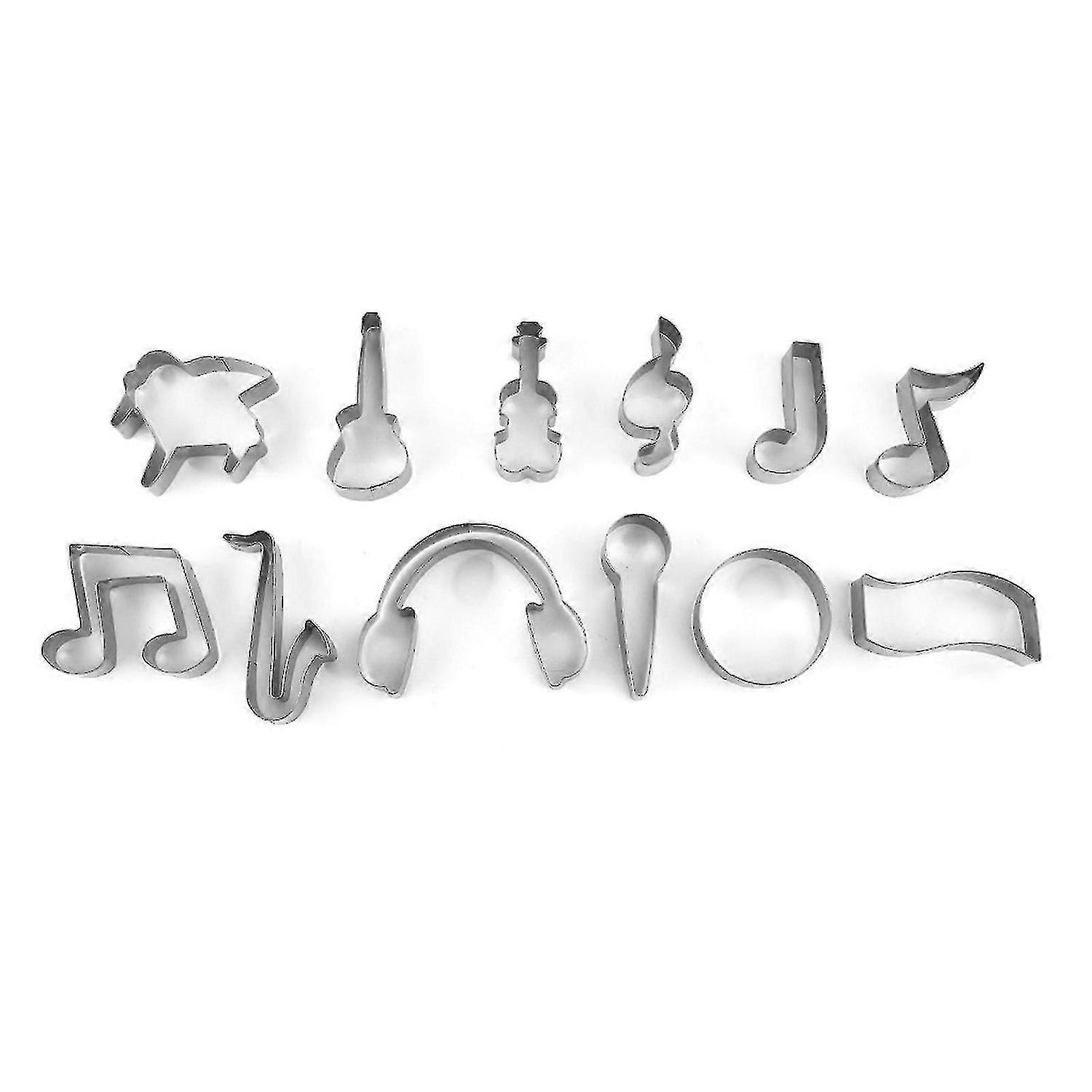 Noter og instrumenter kakeform kjeksskjærer rustfritt stål materiale