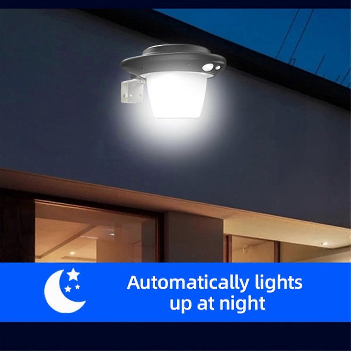 Solar LED Lamp Household Intelligent Sensor Wall Light (A)