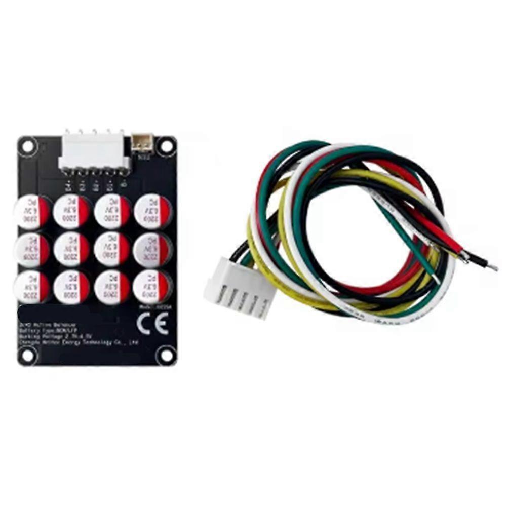 For Lithium Battery Active Balancer 3-4S 5A with Swich 12V 48v Lifepo4 Battery Cell Equilizer Balanc