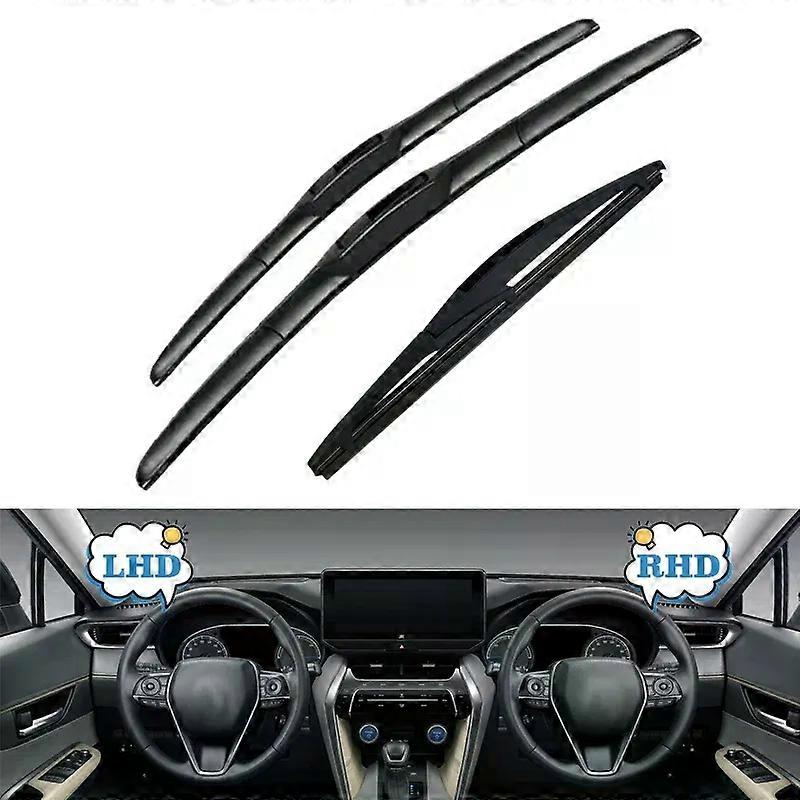 Front Rear Wiper Blades Set Kit For Suzuki Swift 3rd A2L 2017-2022 Hatchback Windscreen Windshield Window 20"19"10" Accessories