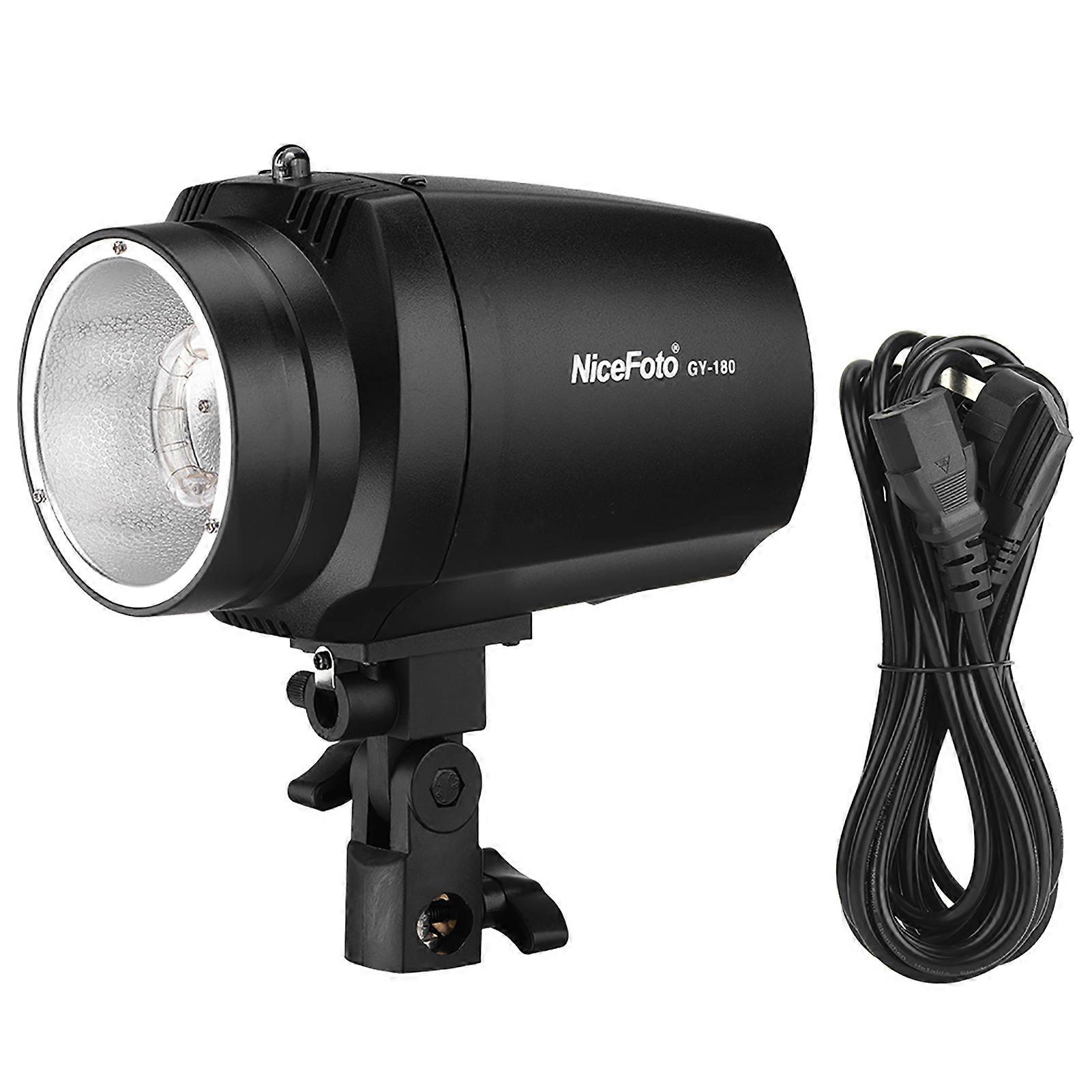 NiceFoto GY-180 180W 5500K GN38 Mini Studio Strobe Flash