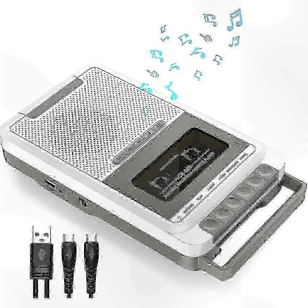 Portable USB SD Card Recorder with Microphone and MP3 Conversion Capability
