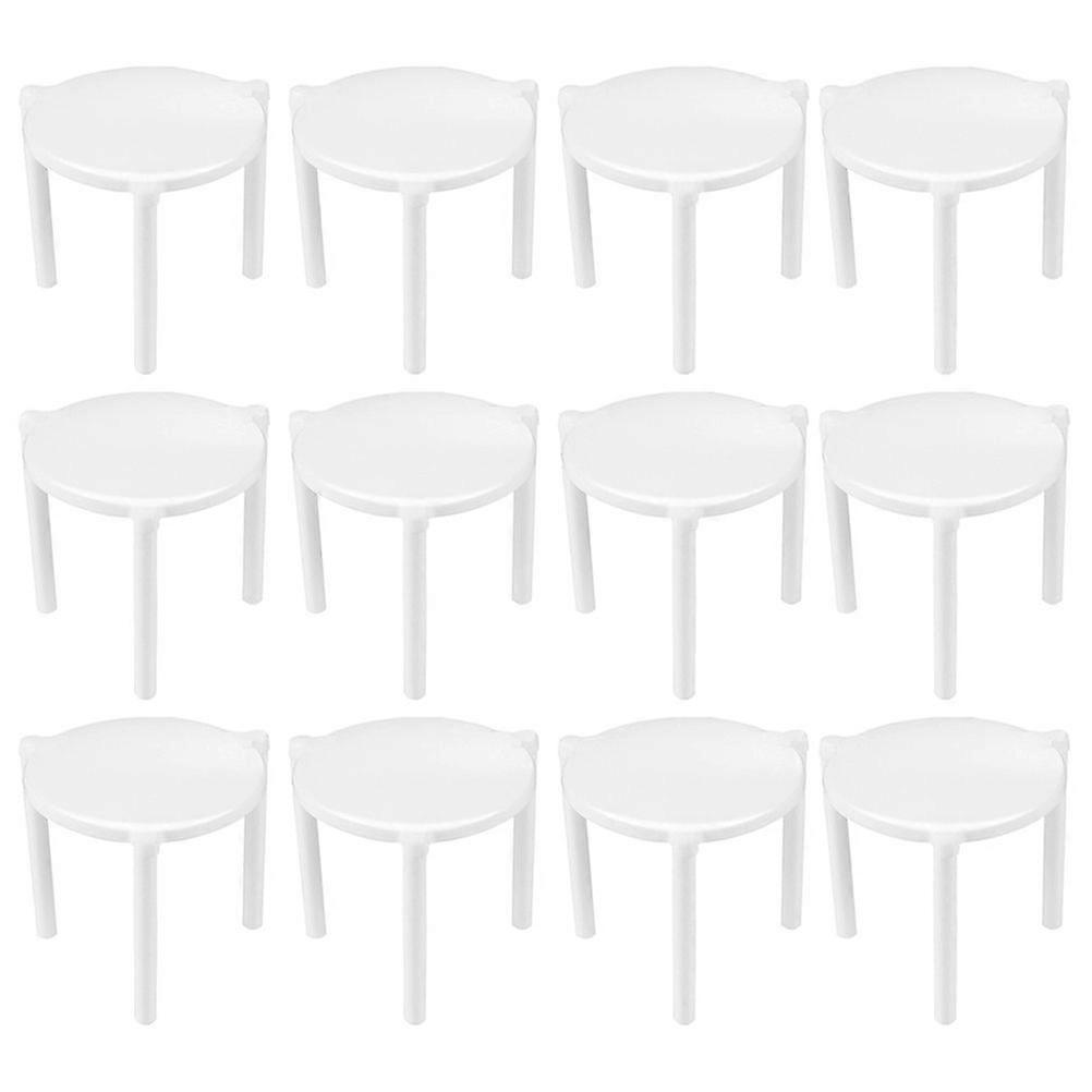 300Pcs Pizza Saver Stand White Plastic Tripod Stack Fixing Rack Pizza Holder