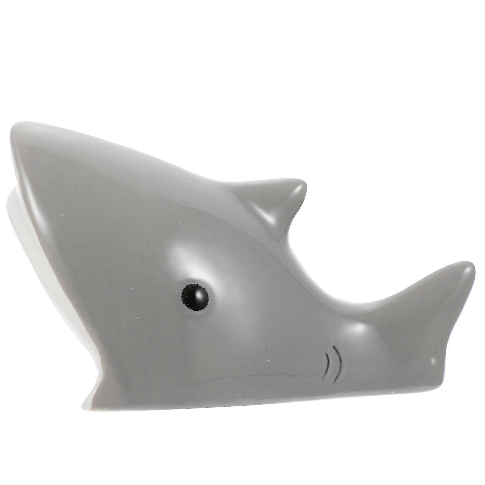 Hamster Accessory Ceramic Cooling House for Rest 2Pcs Grey