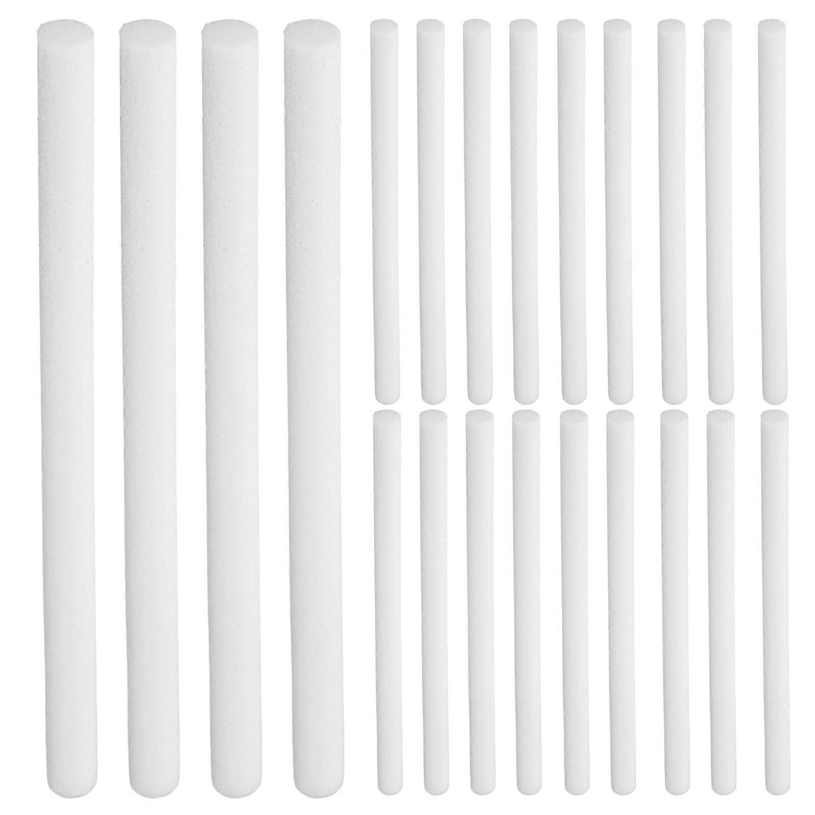 Efficient Humidifier Filter Sticks 250 Pcs Suitable For Car Diffusers Home Use White Water Absorption Moisture Retention