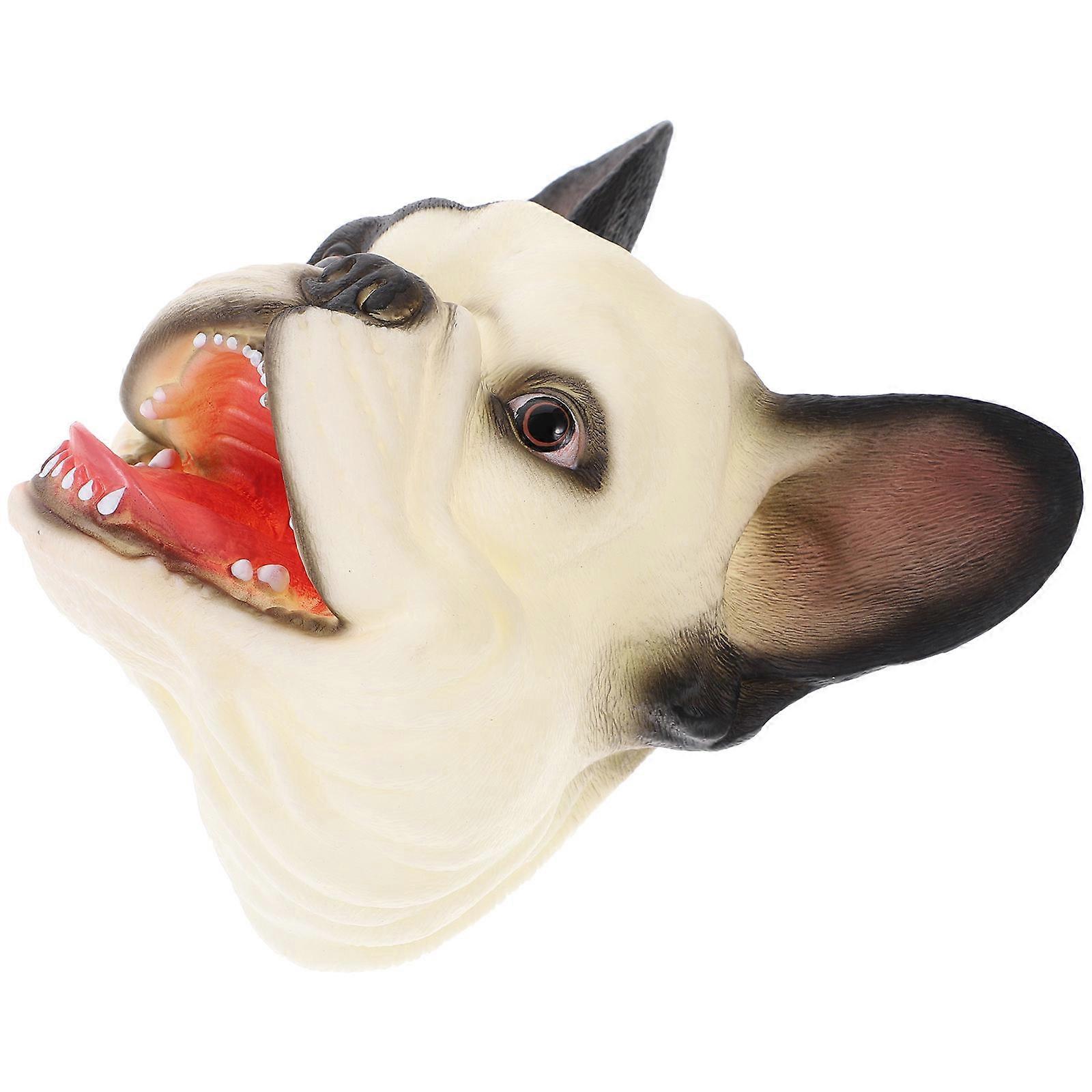 Funny Cartoon Dog Puppet For Kids Storytelling Prop Indoor Play 1Set