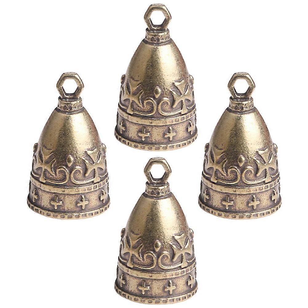 Decorative Copper Bells for Crafts Wind Bell Hanging Charm 16Pcs