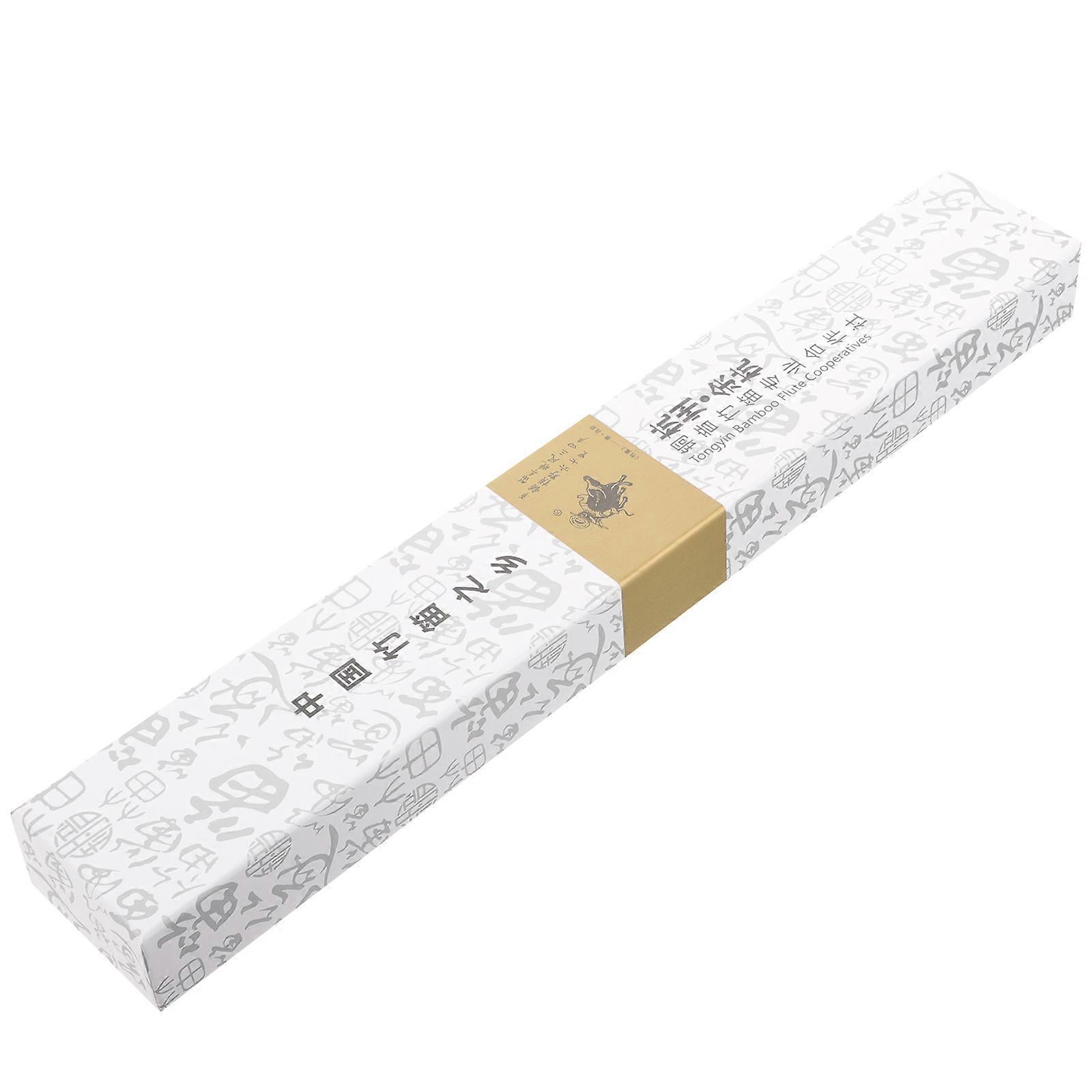 Flute Storage Case 5Pcs Paper Detachable Bamboo Flute Box For Safe And Portable Musical Instrument Storage