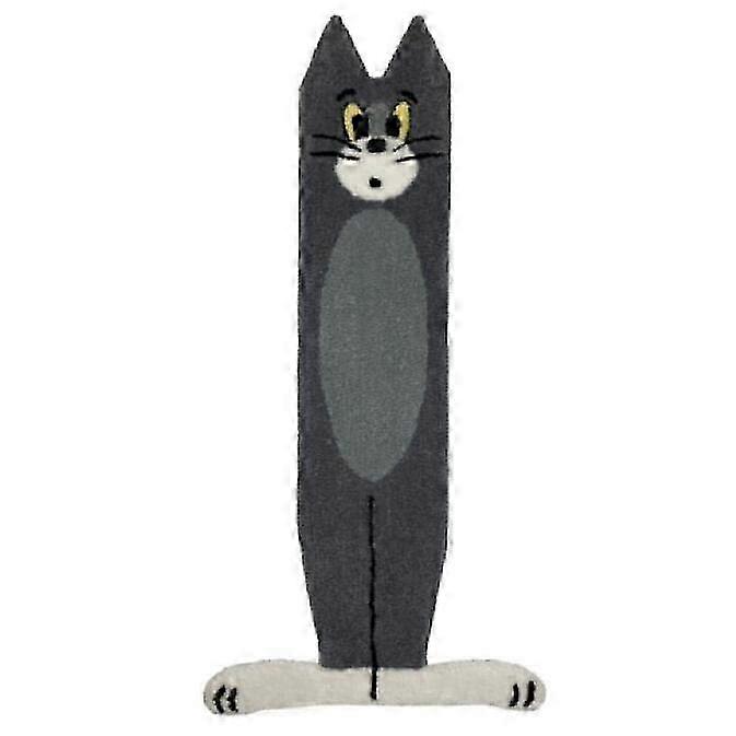 2025 Stairs Cartoon Carpet Unique Cat Shape Flat Rug Floor Mats
