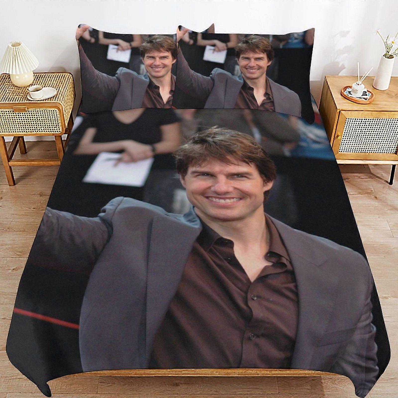 e408 Tom Cruise Wash Safe Sleep Comfort Long Use Function Durable Threads Duvet Cover Sets Classic Look d408