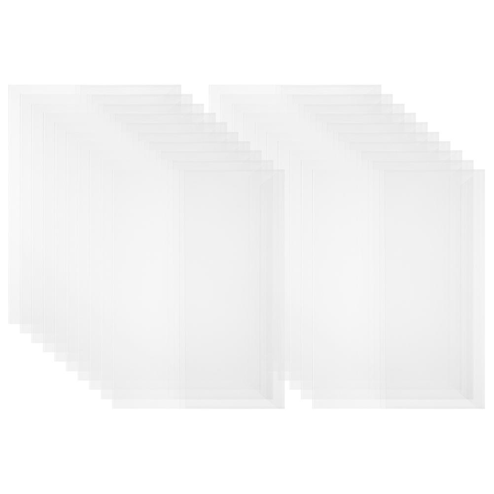 Waterproof Plastic Book Covers for Protect with 20Pcs Clear Covers