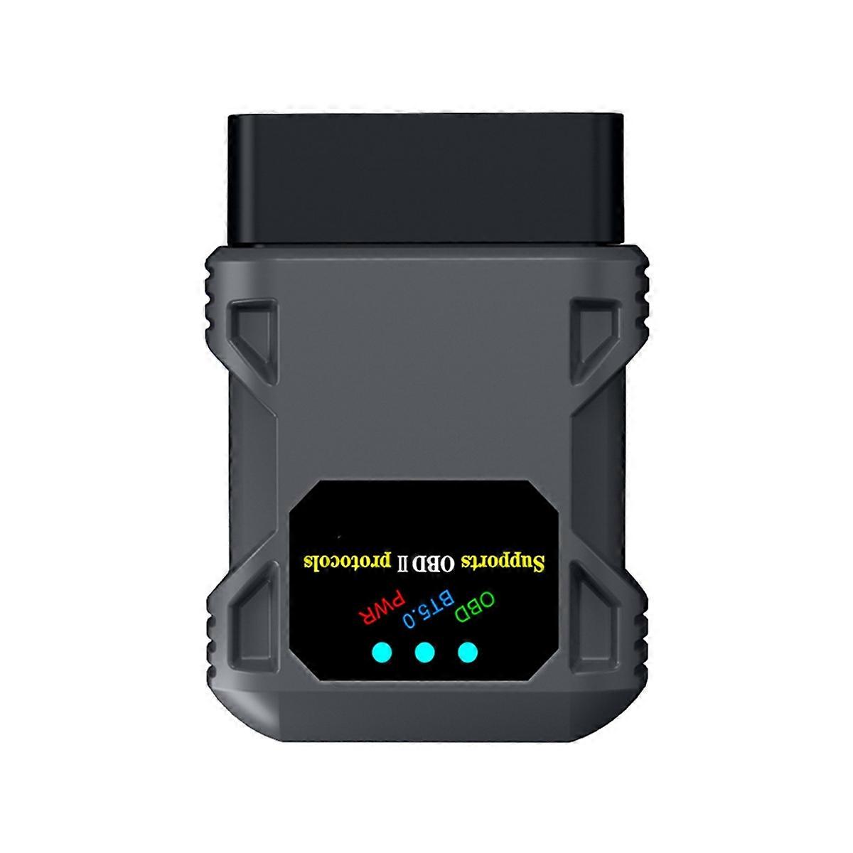 MINI Bluetooth V011 Automotive Detector Bluetooth 5.0 Supports for IOS and Android Systems Black