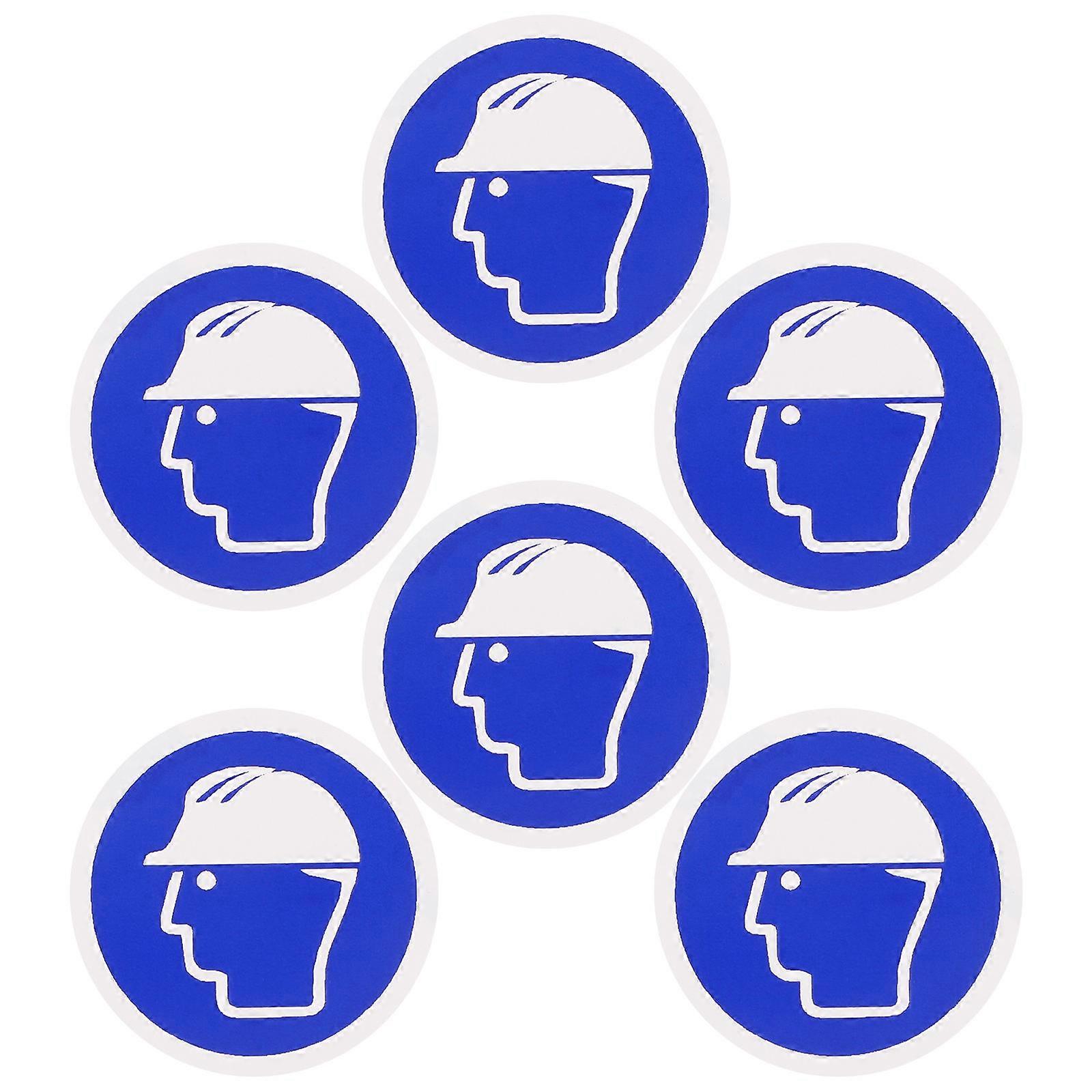 Use Sticker 10Pcs Suitable For Industrial Environment With High Visibility Warning Square Shape