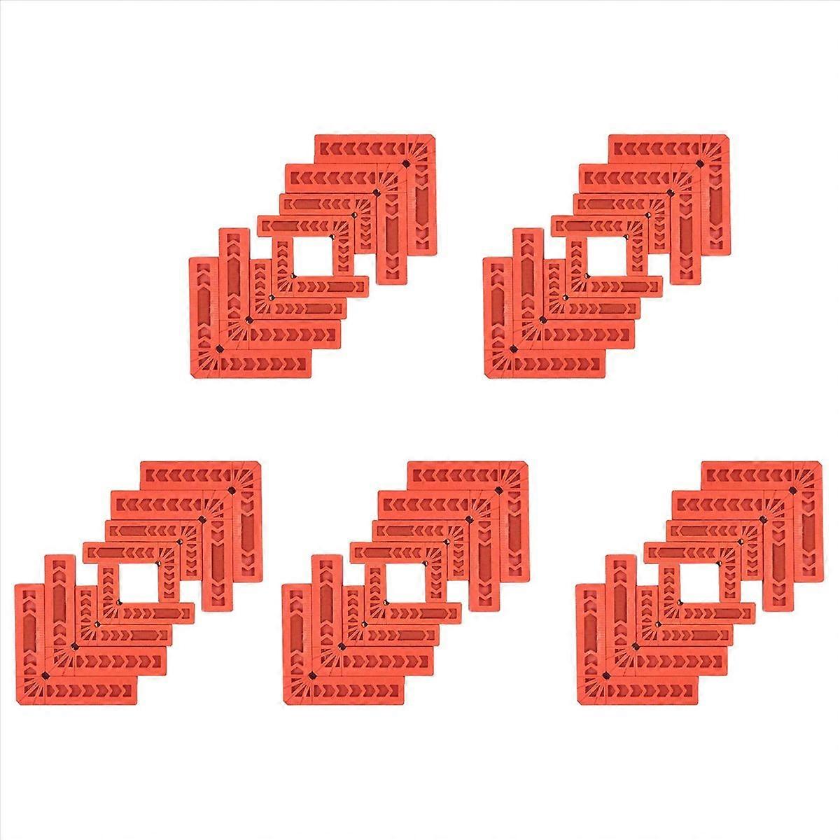 40Pcs Positioning Squares for Woodworking, 90 Degree Corner Right Angle Clamps Carpenter Corner Clam