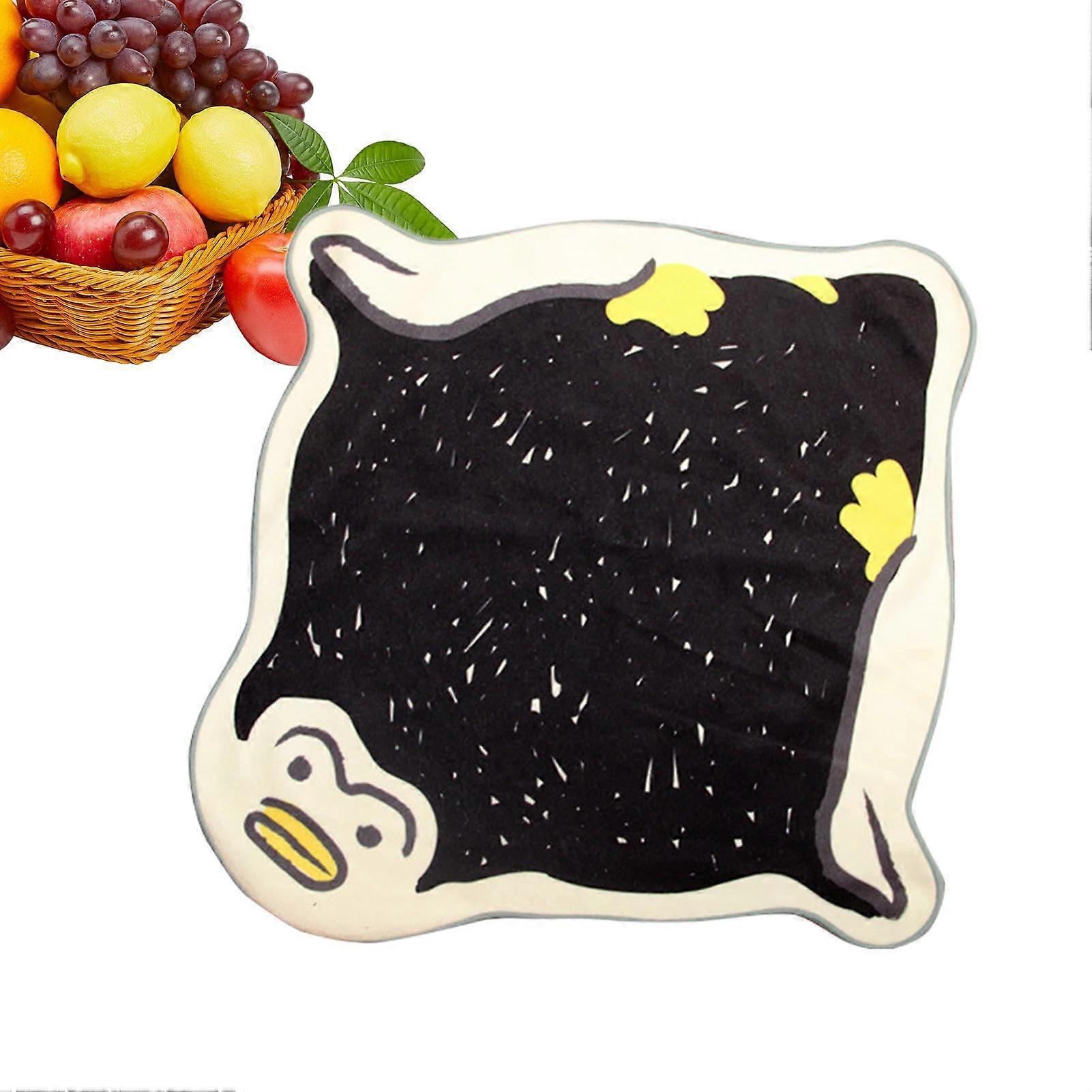 Lunch Box Towel Animal Pattern Cloth Wrap For Lunch Box And Bento Penguin Print Reusable Portable For Picnic Camping