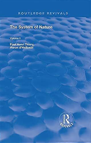 The System of Nature: Volume 2