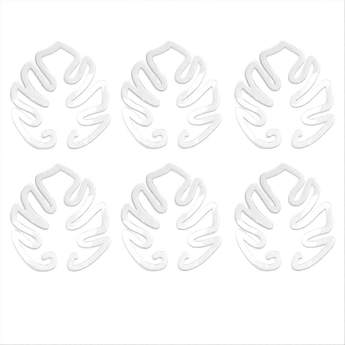 6PCS Turtle Shell Bamboo Clamp,Keeps Plants Growing Vertical B