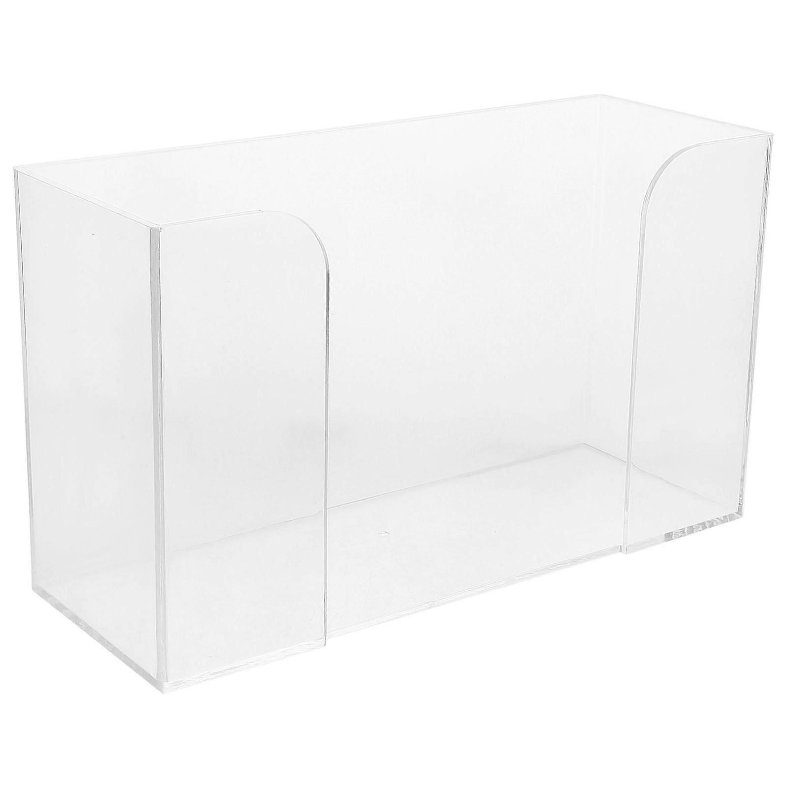 透明アクリルティッシュボックスペーパー抽出ボックスルームティッシュディスペンサー